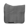 L&#039;Evoine STONE GREY Saddlepad Alpaca lining dressage