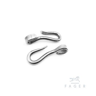 LAST CHANCE Non swivel hook Fager Silver