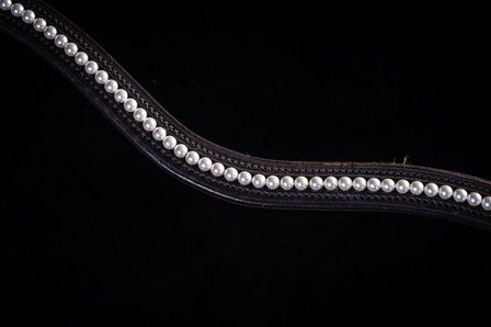 LAST PIECE Fairfax Browband White Pearl