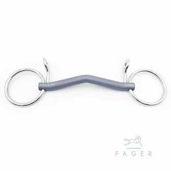 Sara anatomic ongebroken titanium baucher (Fager)