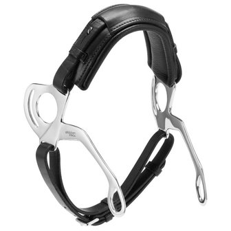 Hackamore zwart Stubben 