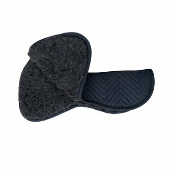 L&#039;Evoine Black Pad Alpaca lining dressage