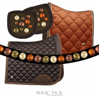 Bling Swing Pumpkin Pie : Magic Tack Wave-Frontriem zonder lus