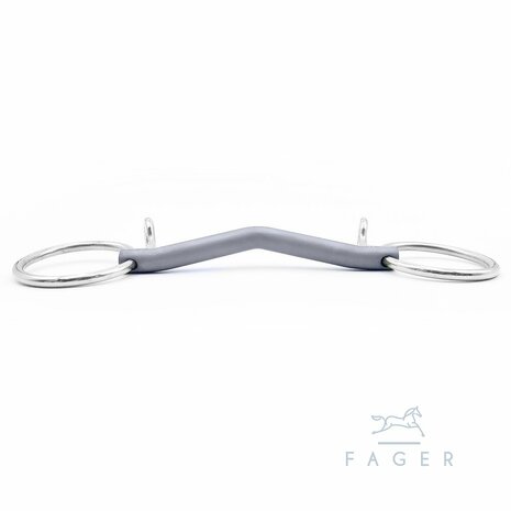 Sara anatomic ongebroken titanium baucher (Fager)