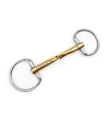 Carter Sweet Gold snaffle Fixed rings Fager 