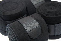 LAST CHANCE Black Mattes Fleece Bandages