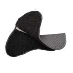 L'Evoine Grey Pad Alpaca lining jumping