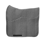 L'Evoine STONE GREY Saddlepad Alpaca lining dressage