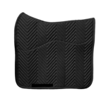 L'Evoine BLACK Saddlepad Alpaca lining dressage