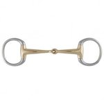 Eggbutt single jointed bradoon Stubben Steeltec 2238